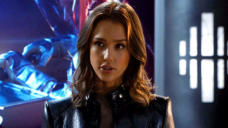 Our robot overlords continue to take over TV, this time with help from Jessica Alba